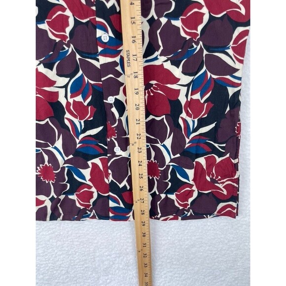 Express Leaf Print Shirt Men’s Size XS Rayon Hawaiian Short Sleeve Button Up NWT - Picture 5 of 7